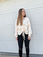 Load image into Gallery viewer, Sage the Label Easily Reversible Knit Top - Ivory
