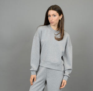 RD Style Lucie Modal Pullover - Heather Grey