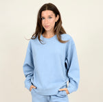 Load image into Gallery viewer, RD Style Christa Fleece Crewneck - Blue
