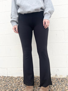 Sadie & Sage Mia Flared Pants - Black