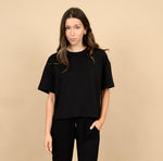 Load image into Gallery viewer, RD Style Tess Soft Scuba Tee - Black
