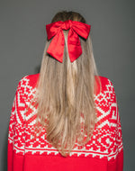 Load image into Gallery viewer, Brunette the Label Large Satin Bow
