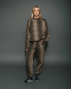 Brunette the Label Perfect Crew - Leopard