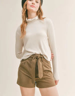 Load image into Gallery viewer, Sadie &amp; Sage S&#39;mores Turtleneck Top - Cream
