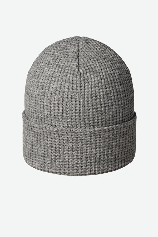 Kootenay Knit Canada-Made Recycled Waffle Knit Beanie - Grey