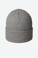 Load image into Gallery viewer, Kootenay Knit Canada-Made Recycled Waffle Knit Beanie - Grey
